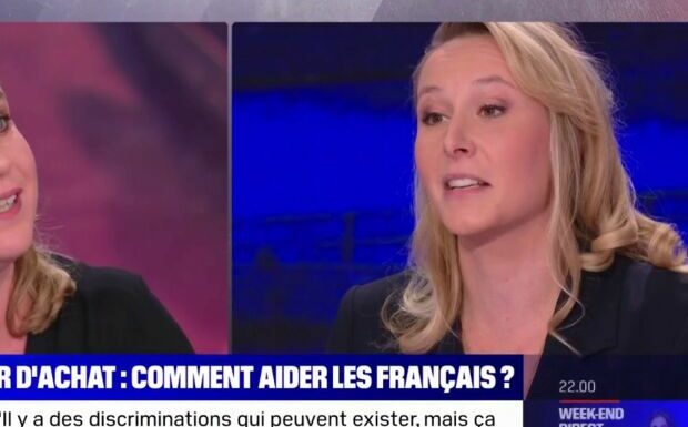 “Vous pensez que j’ai honte ?” : Marion Maréchal reprend sèchement Mathilde Panot sur son changement de nom